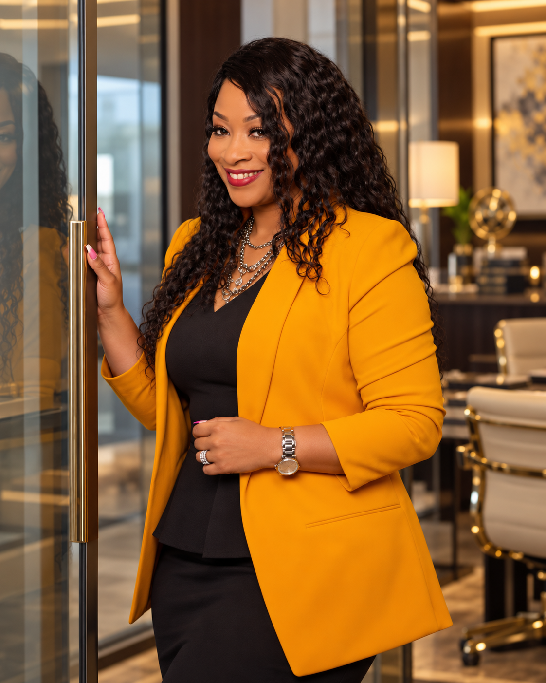 Shinetra B. Shaw, founder of 258Resources, in her office